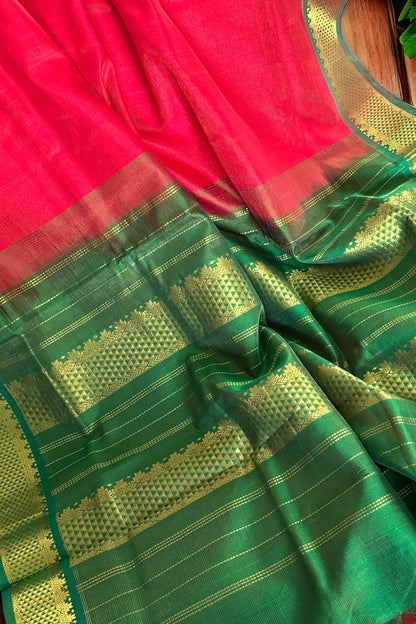 Silk Cotton Saree - AW1404SC