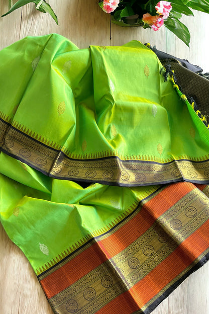 Kanjivaram Silk Saree - AW1494KS