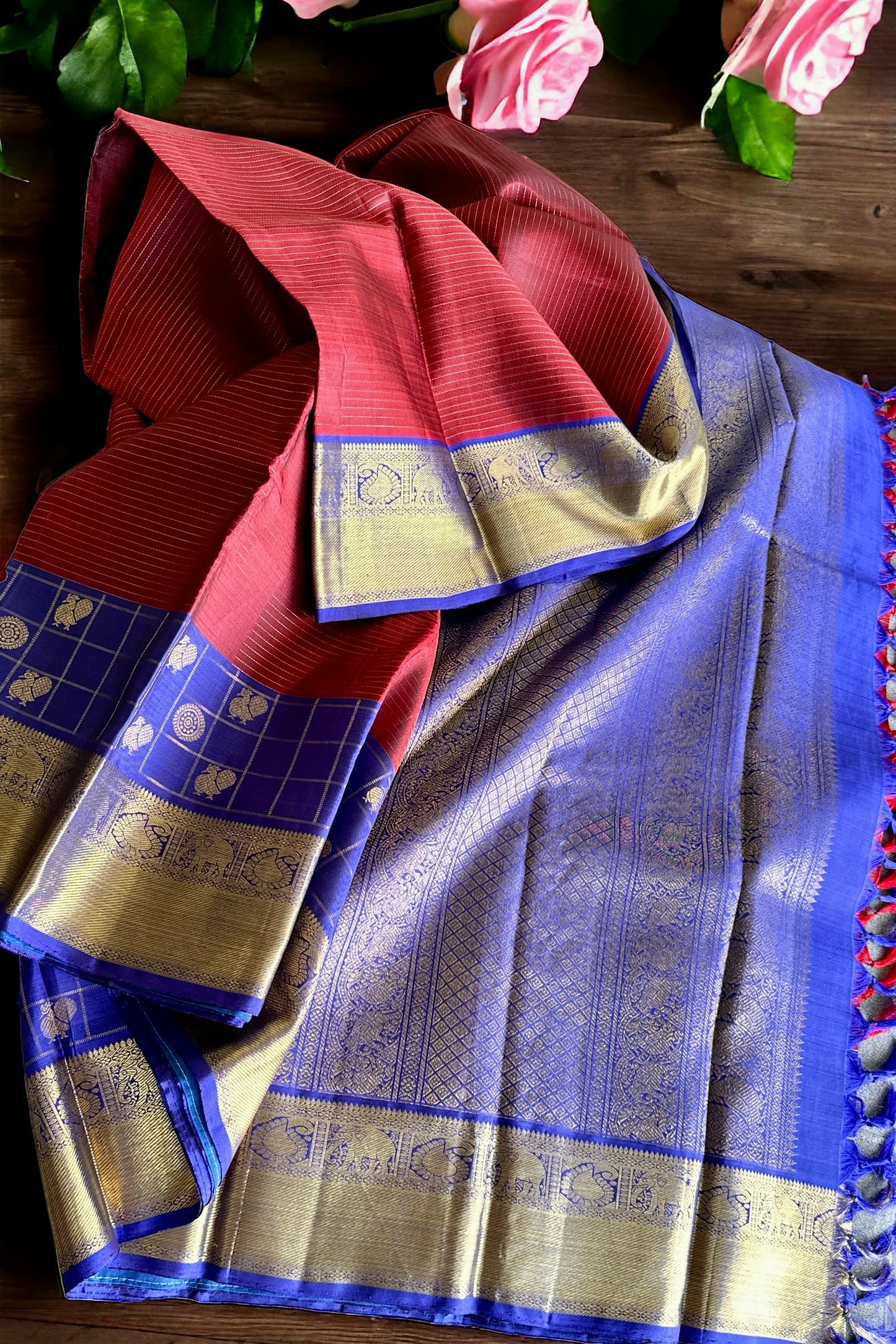 Kanjivaram Silk Saree - AW1490KS