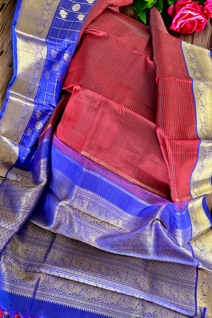 Kanjivaram Silk Saree - AW1490KS