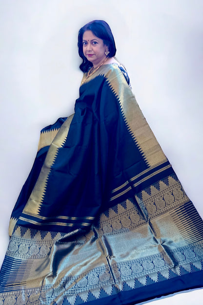 Kanjivaram Silk Saree - AW1485KS