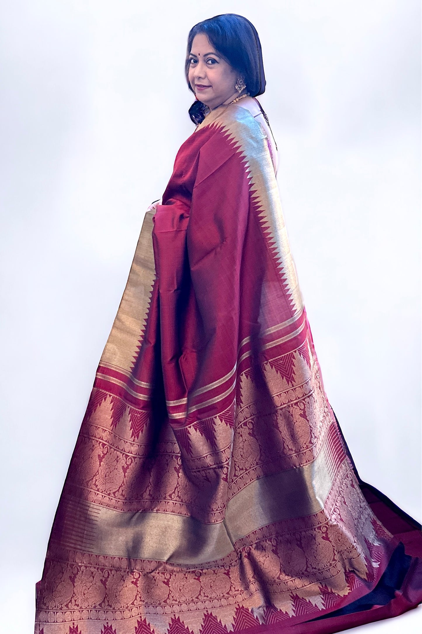 Kanjivaram SIlk Saree - AW1482KS