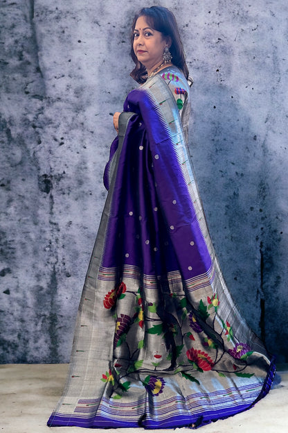 Paithani Silk Saree - AW1054PS