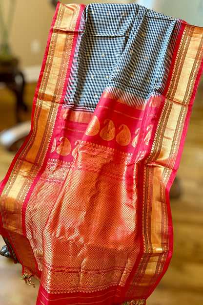 Gadwal SICO Saree - AW1076GS