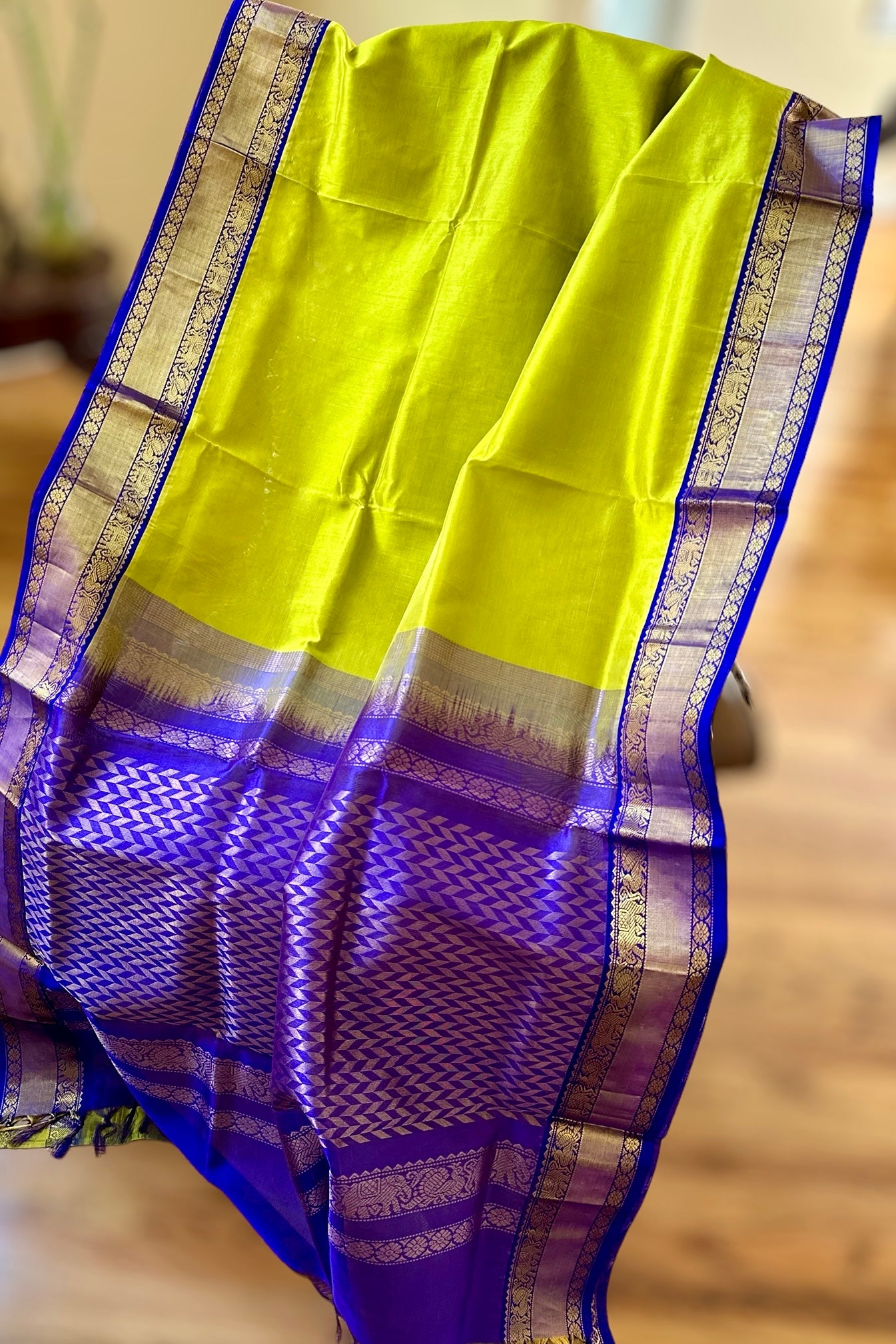 Silk Cotton Saree - AW1409SC