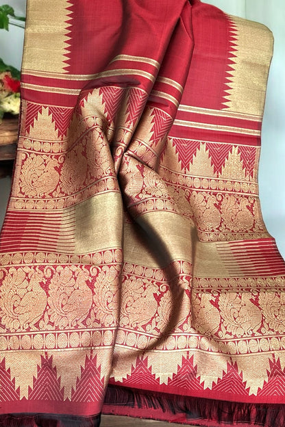 Kanjivaram SIlk Saree - AW1482KS