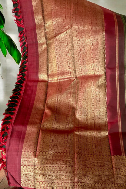 Kanjivaram Silk Saree - AW1410KS