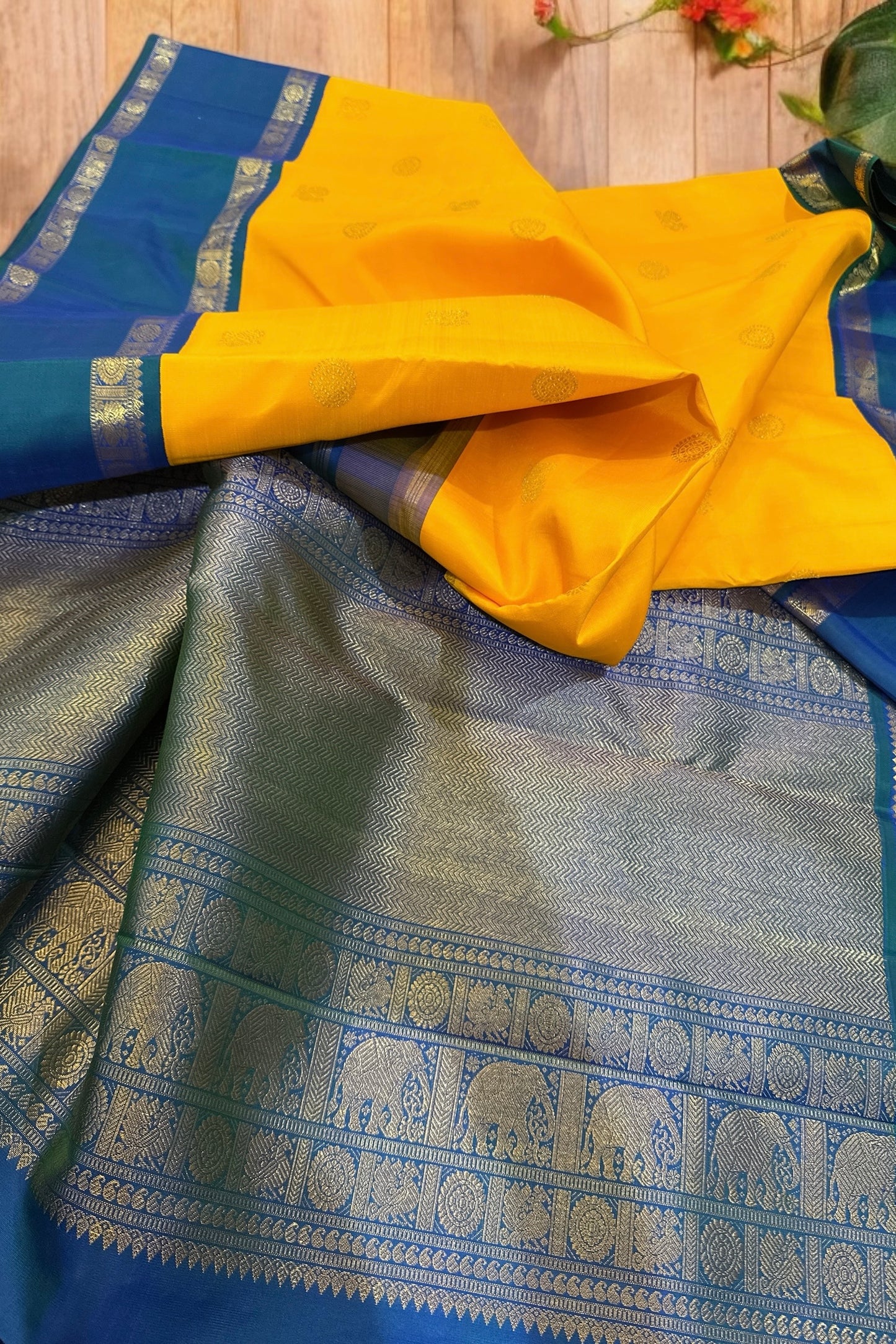 Kanjivaram Silk Saree - AW1568KS