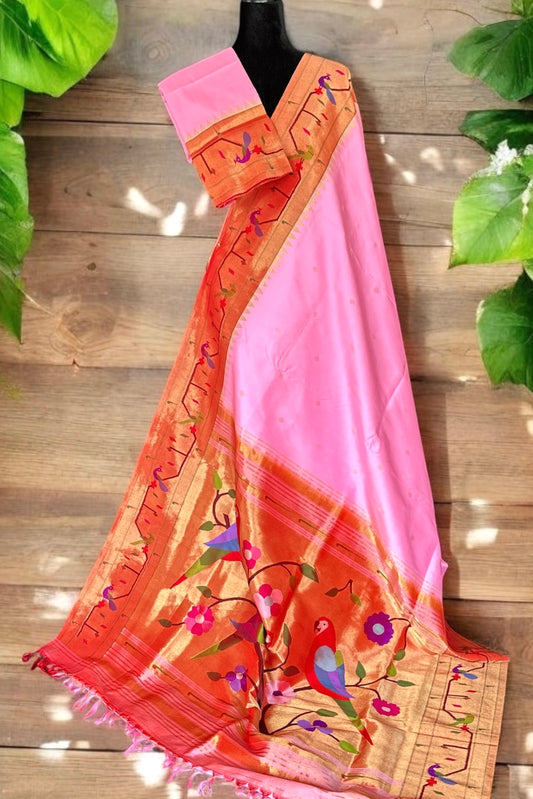 Paithani Silk Saree - AW1059PS