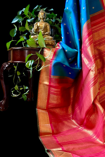 Kanjivaram SIlk Saree - AW1562KS