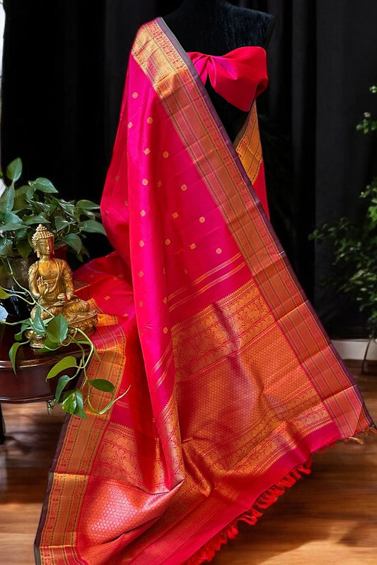 Kanjivaram Silk Saree - AW1572KS