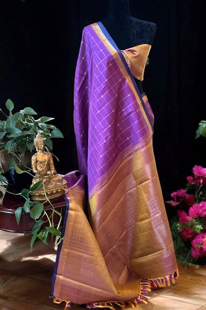 Kanjivaram Silk Saree - AW1575KS