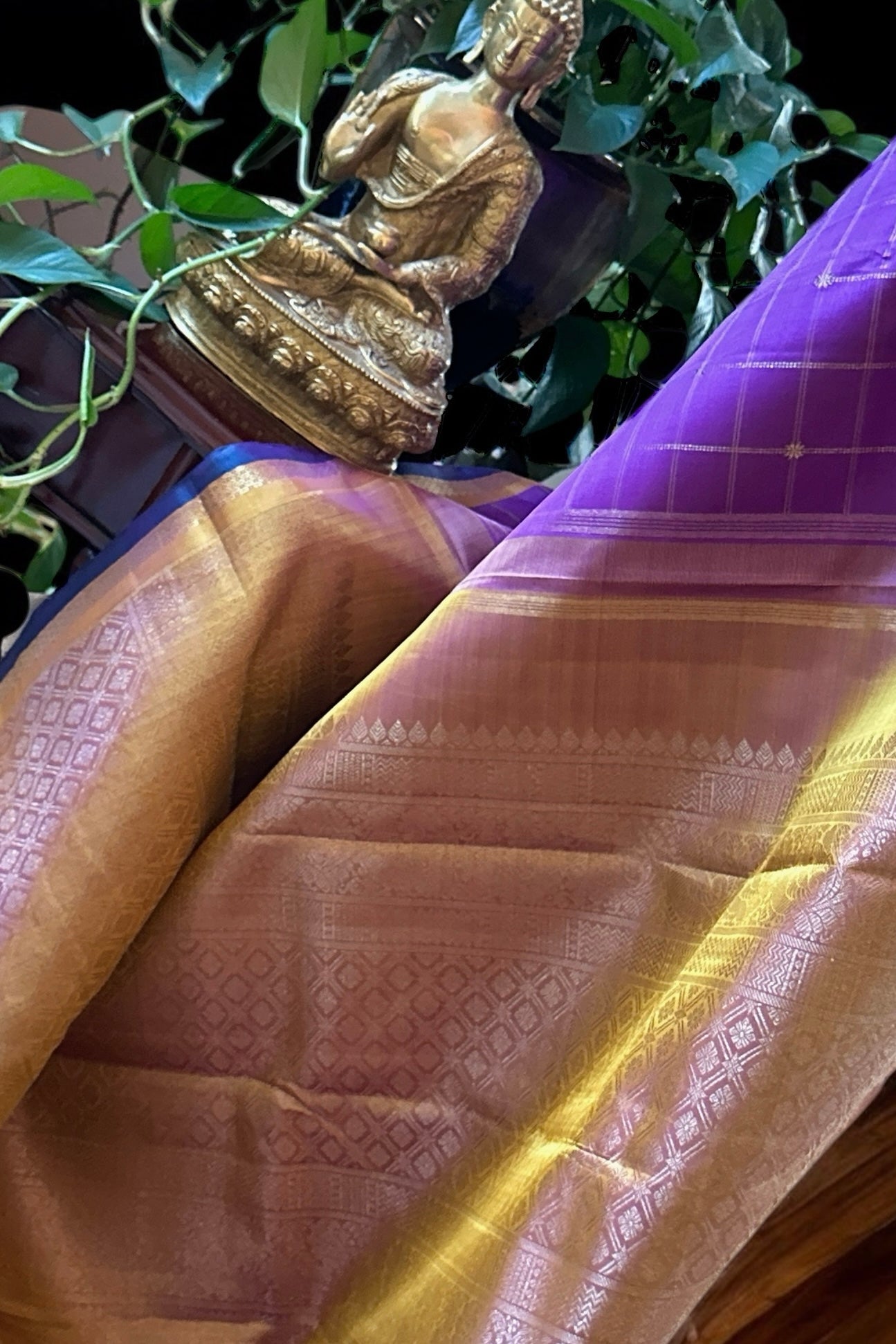 Kanjivaram Silk Saree - AW1575KS