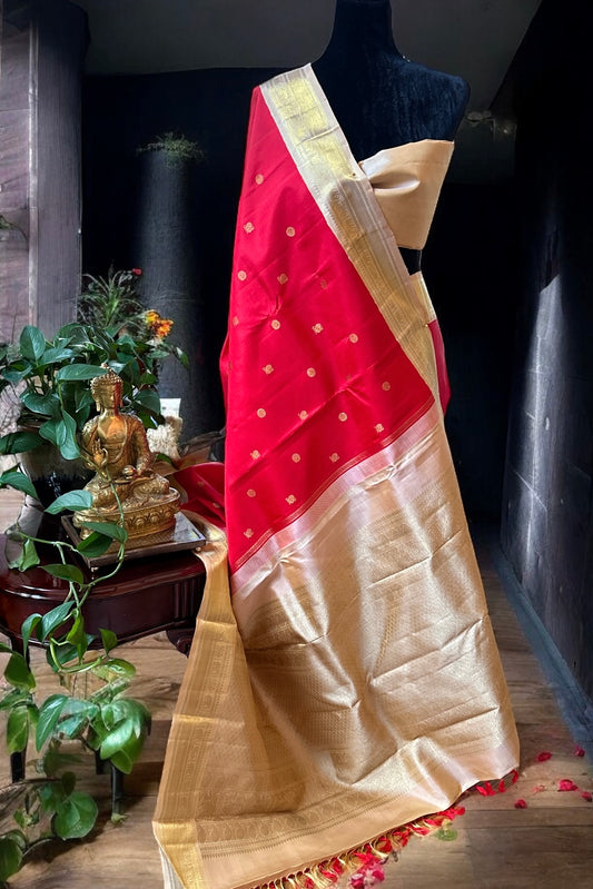 Kanjivaram Silk Saree - AW1571KS