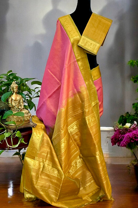 Silk Cotton Saree - AW1474SC