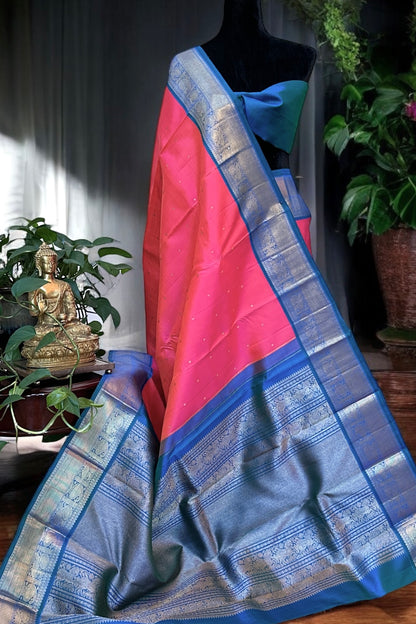 Kanjivaram SIlk Saree - AW1573KS