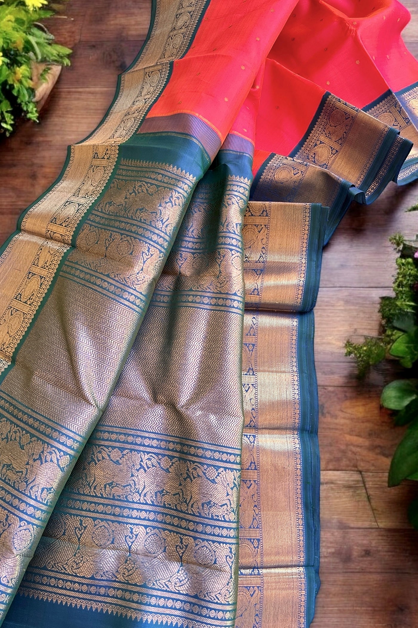 Kanjivaram SIlk Saree - AW1573KS