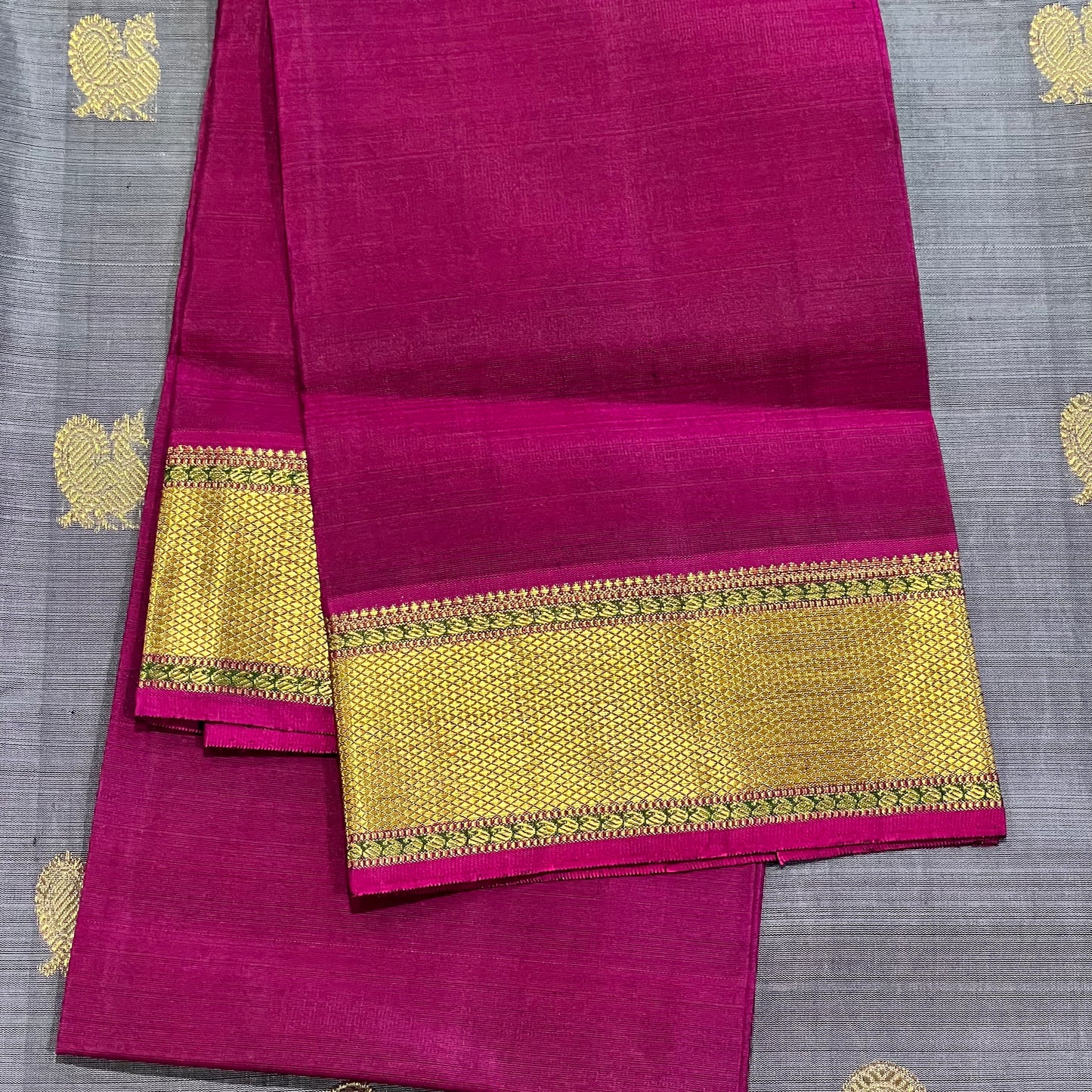 Kanjivaram Silk Saree - AW1209KS