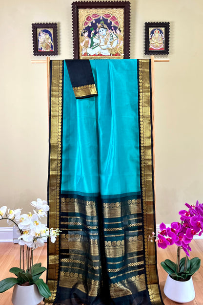 Silk Cotton Saree - AW1247SC