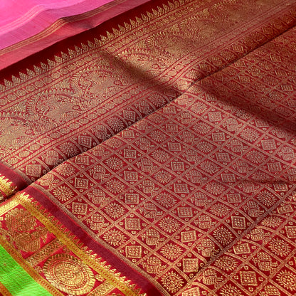 Kanjivaram Silk Saree - AW1161KS