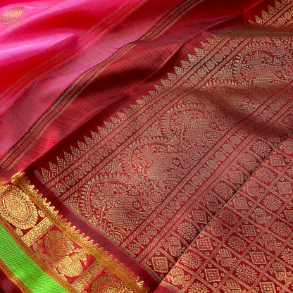 Kanjivaram Silk Saree - AW1161KS