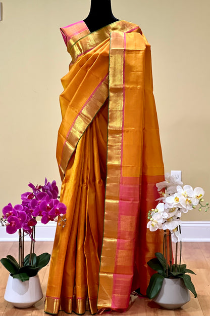 Kanjivaram Silk Saree - AW1028KS