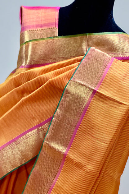 Kanjivaram Silk Saree - AW1028KS