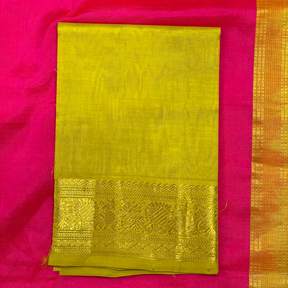 Silk Cotton Saree - AW1203SC