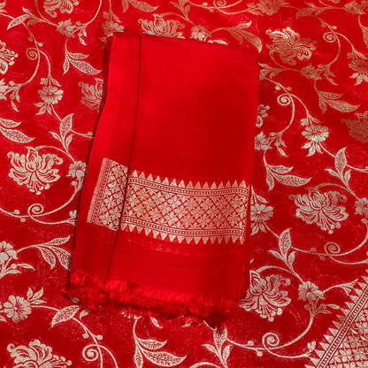 Banarasi Khaddi Georgette Saree - AW1069BS