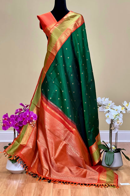 Kanjivaram Silk Saree - AW1297KS