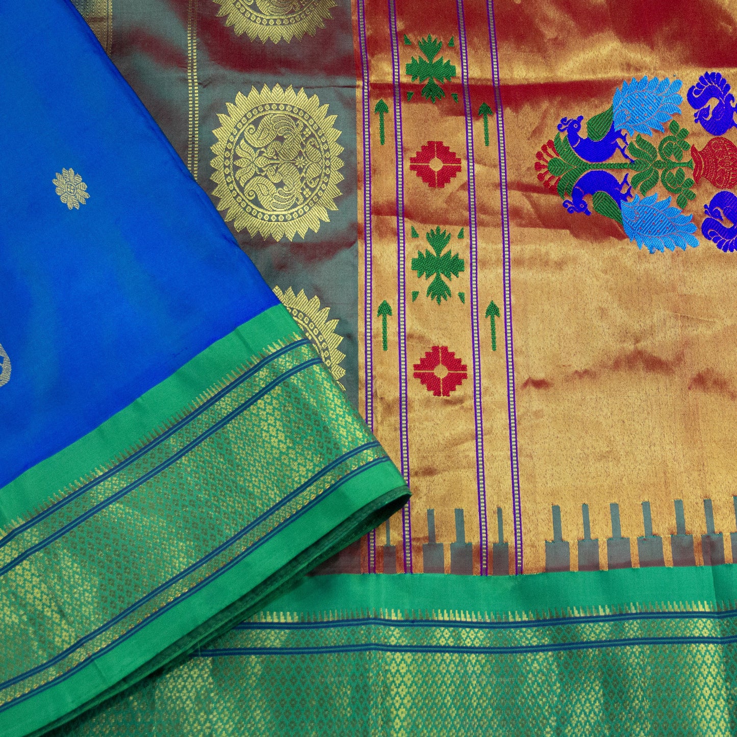 Paithani Silk Saree - AW1008PS