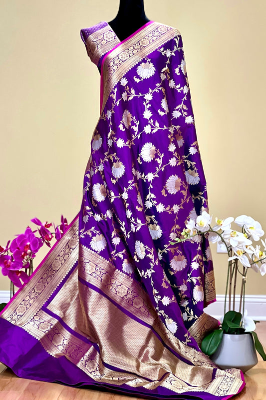 Banarasi Silk Saree - AW1088BS