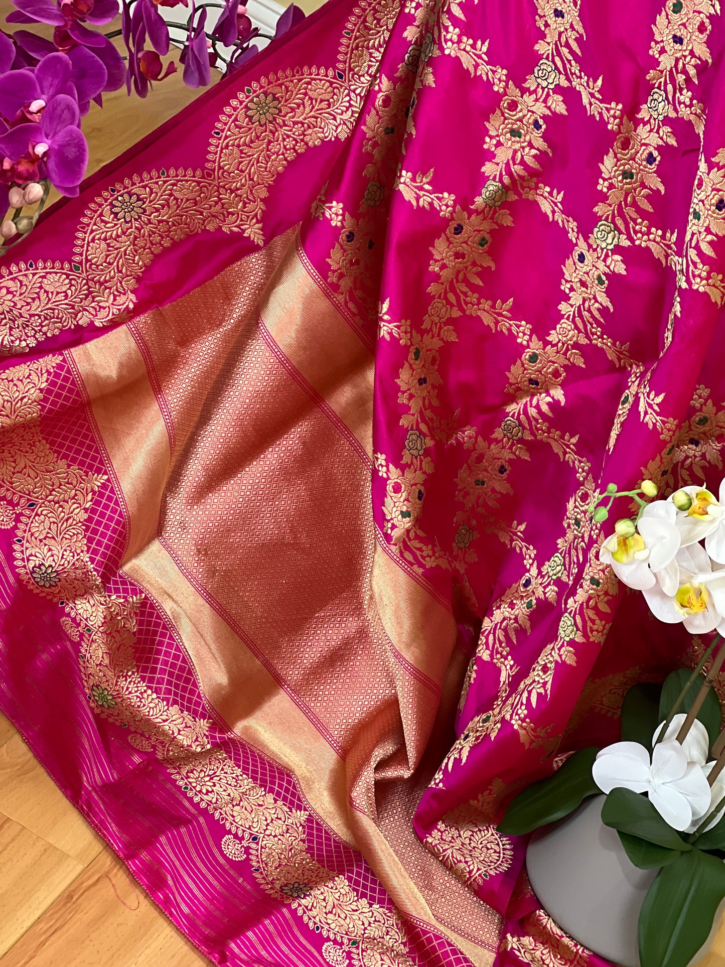 Banarasi Silk Saree - AW1089BS