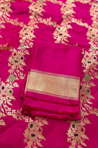 Banarasi Silk Saree - AW1089BS