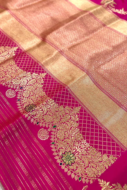 Banarasi Silk Saree - AW1089BS