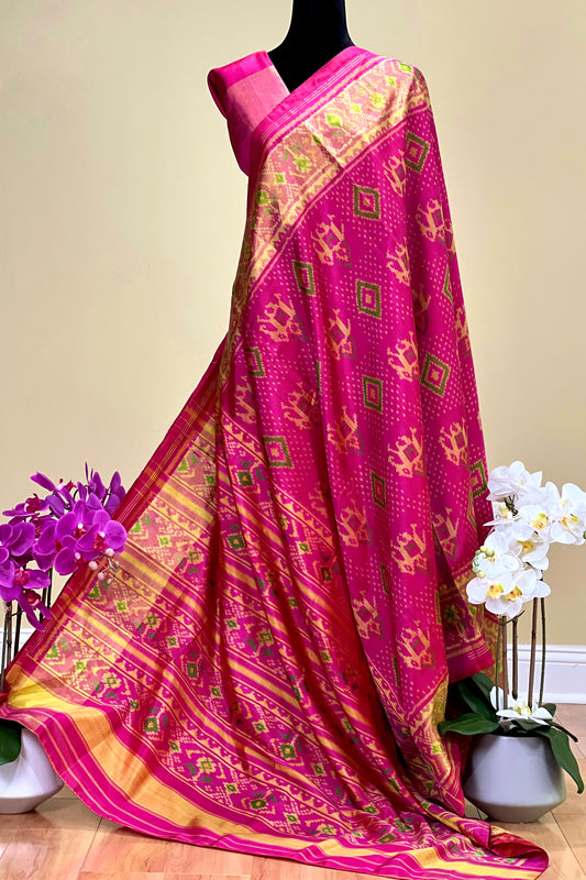 Patola Silk Saree - AW1046PT