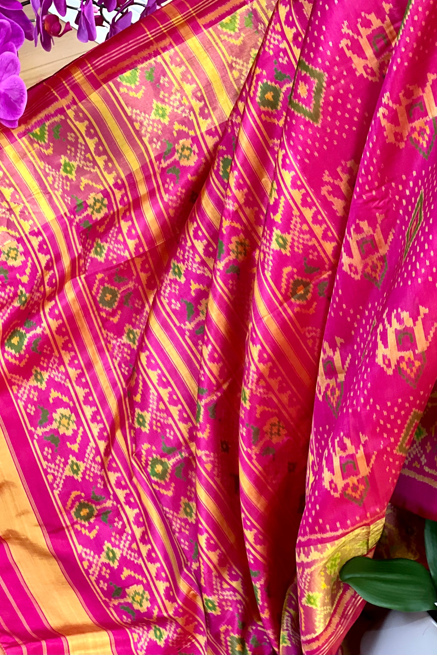 Patola Silk Saree - AW1046PT