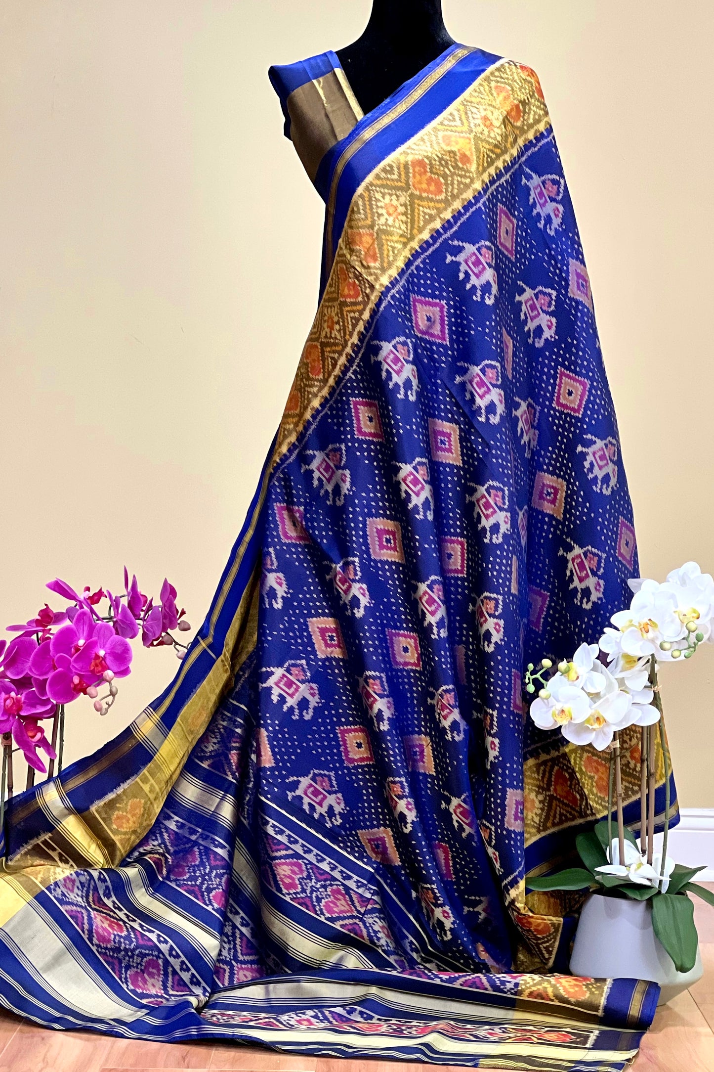 Patola Silk Saree - AW1044PT