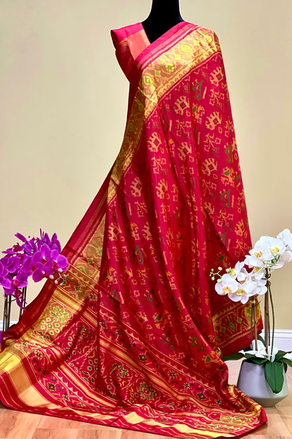 Patola Silk Saree - AW1042PT