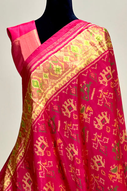 Patola Silk Saree - AW1042PT