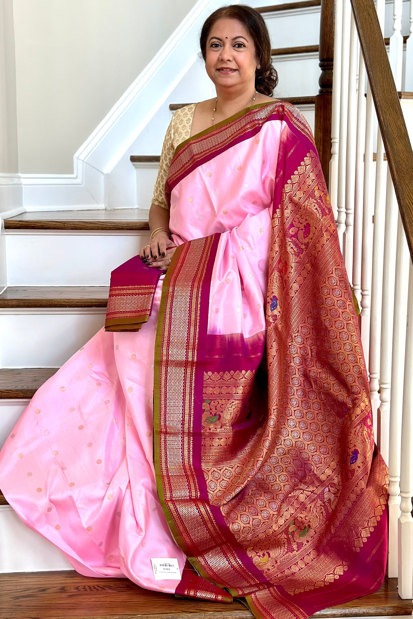 Gadwal Silk Saree - AW1036GS