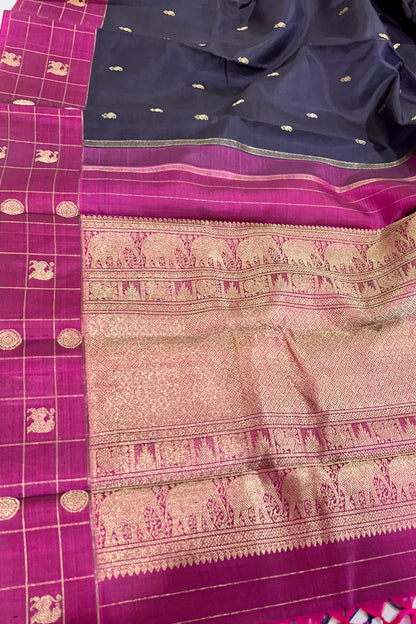 Kanjivaram Silk Saree - AW1344KS