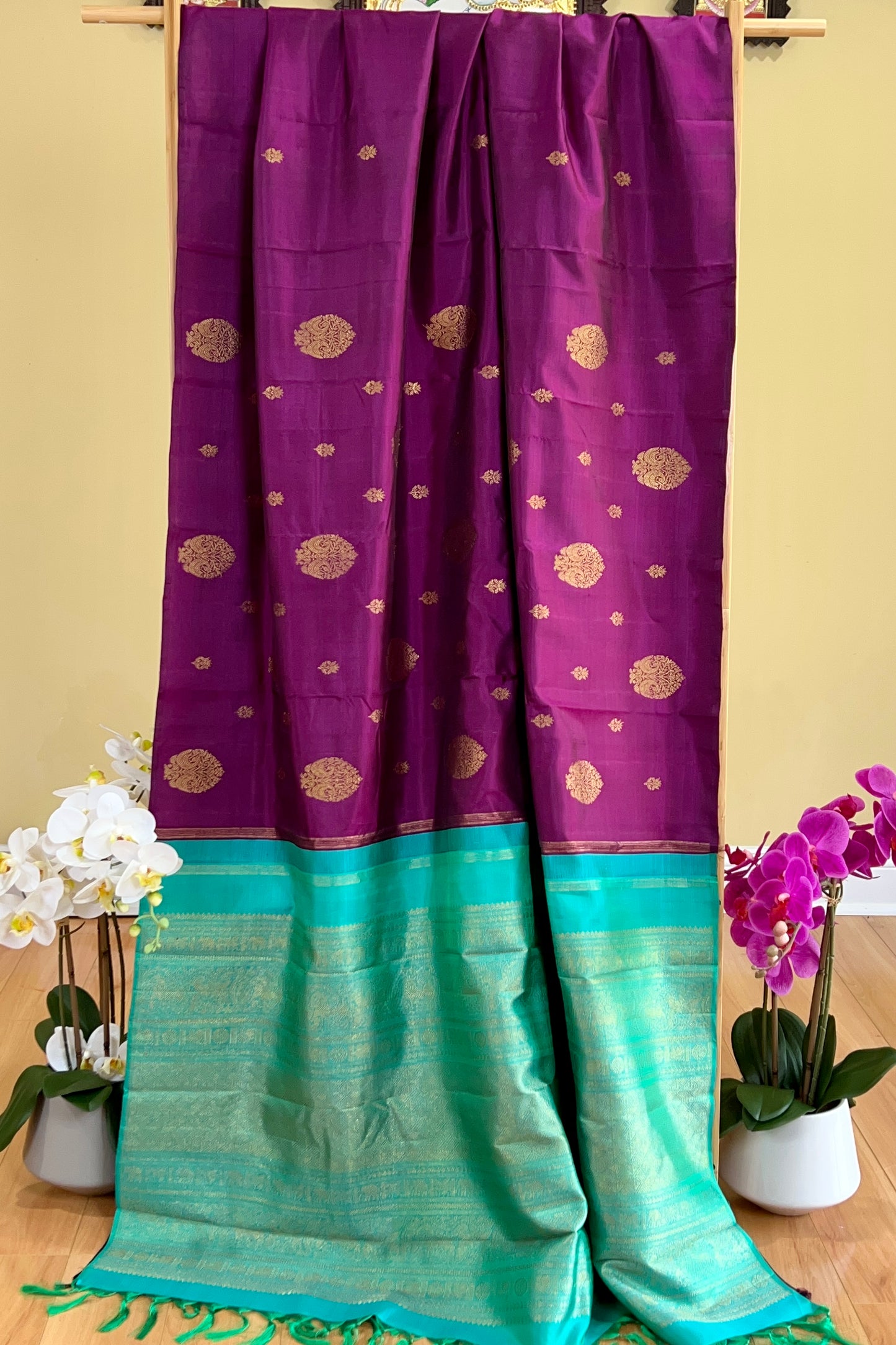 Kanjivaram Silk Saree - AW1350KS