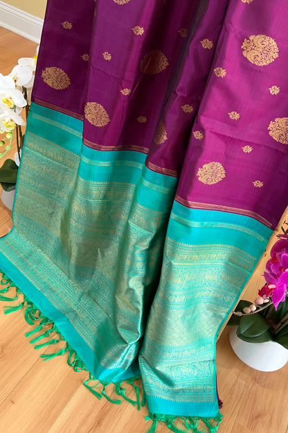 Kanjivaram Silk Saree - AW1350KS