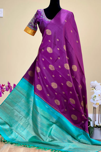 Kanjivaram Silk Saree - AW1350KS