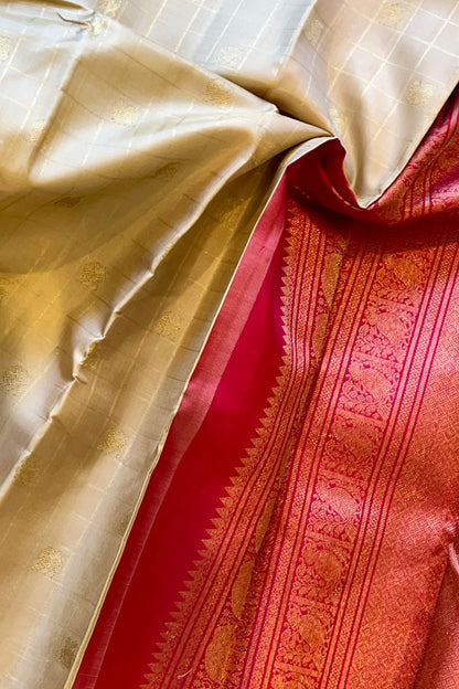 Kanjivaram Silk Saree - AW1364KS