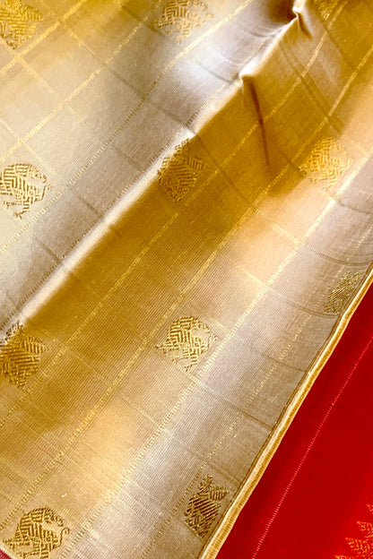 Kanjivaram Silk Saree - AW1364KS