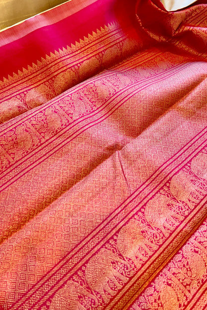 Kanjivaram Silk Saree - AW1364KS