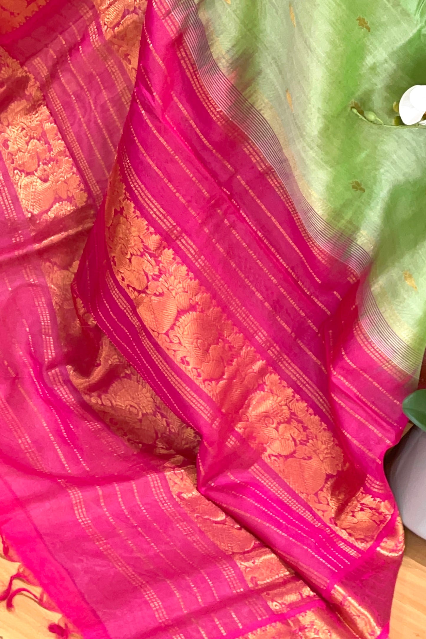 Silk Cotton Saree - AW1324SC