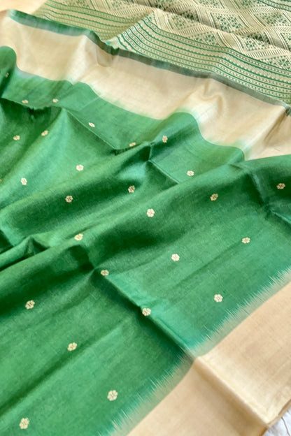 Tussar Silk Saree - AW1013TS23